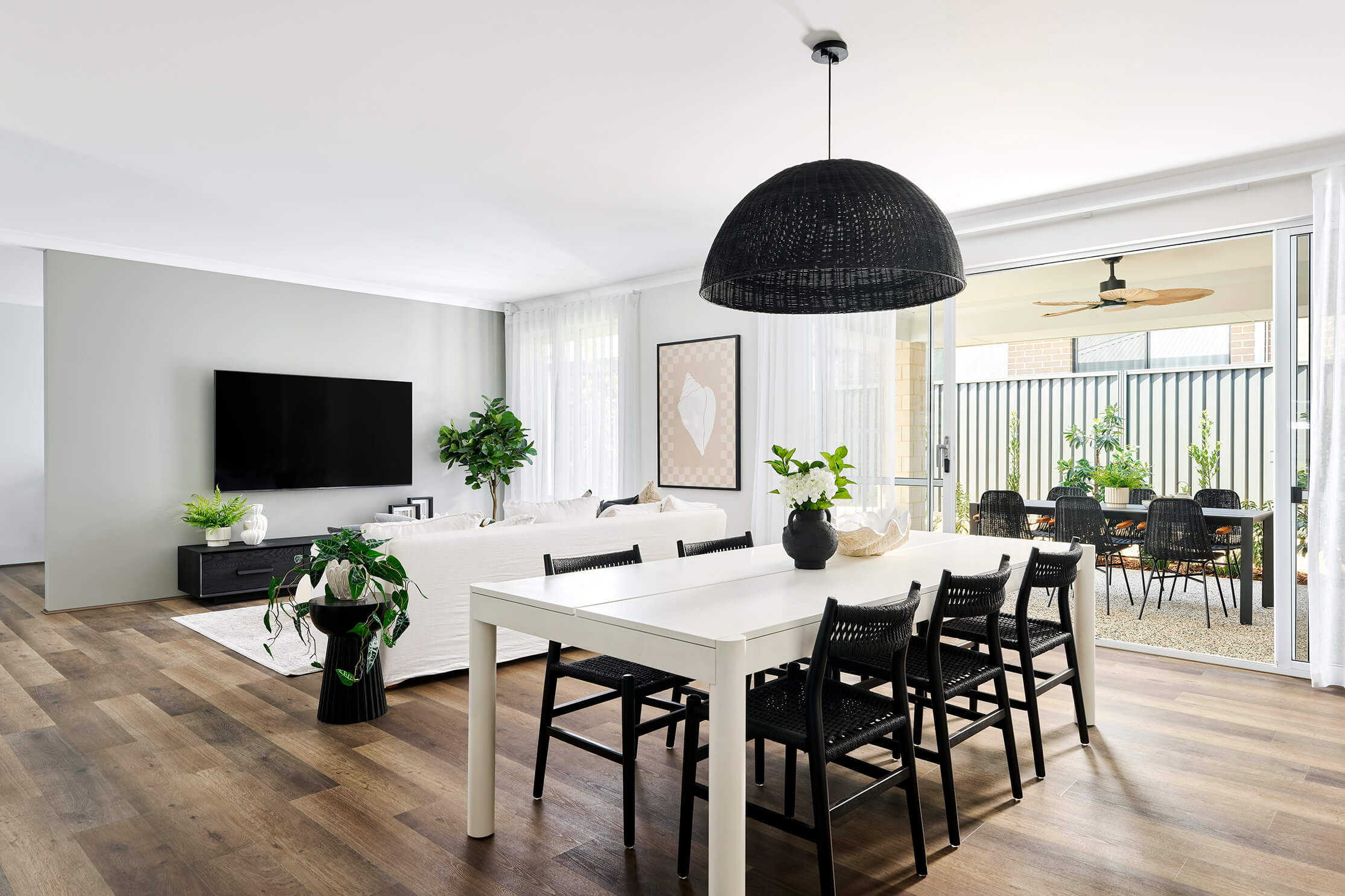 Modern Open Plan Living Design