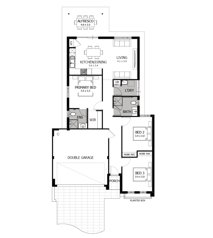 Logan ground floor plan