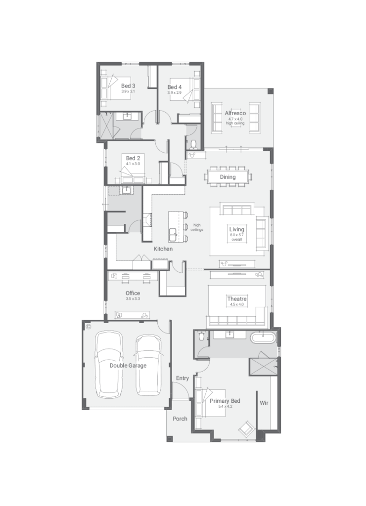 Easton ground floor plan
