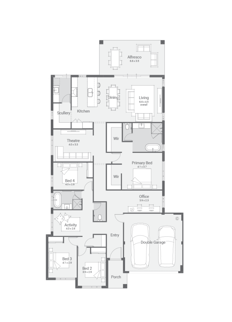 Yarra ground floor plan