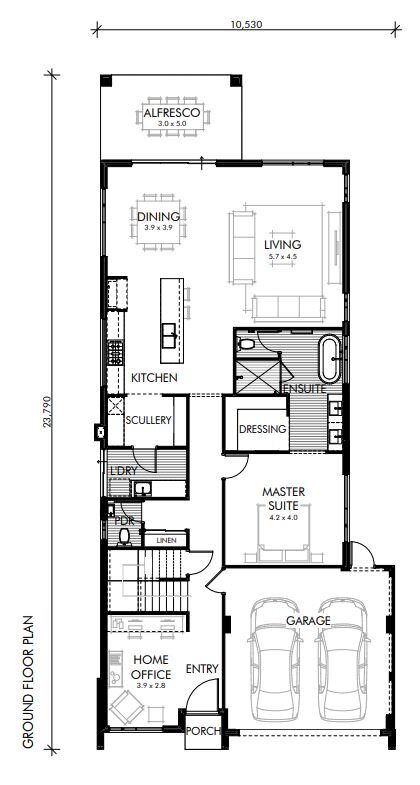 Richmond ground floor plan