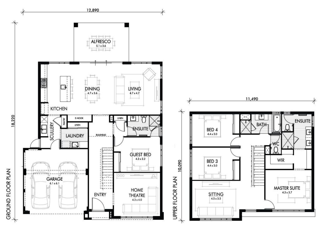 Windsor first floor plan