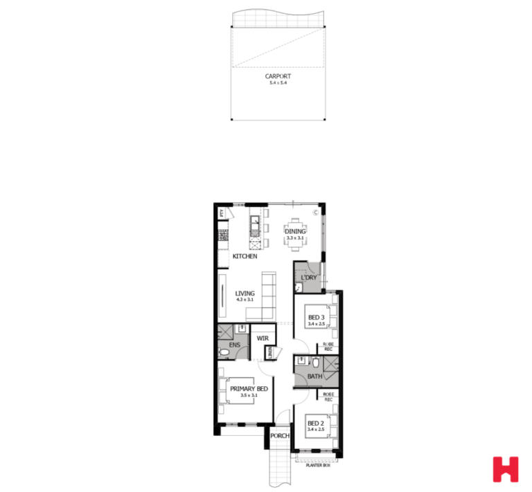 August floor plan