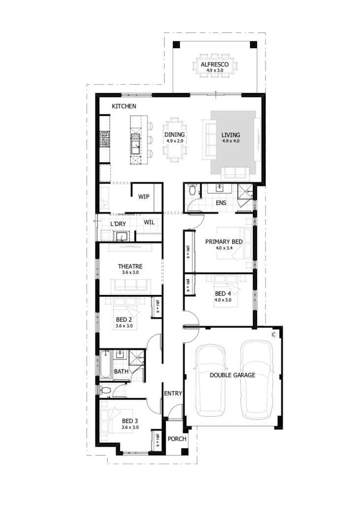 Exmouth 215 ground floor plan