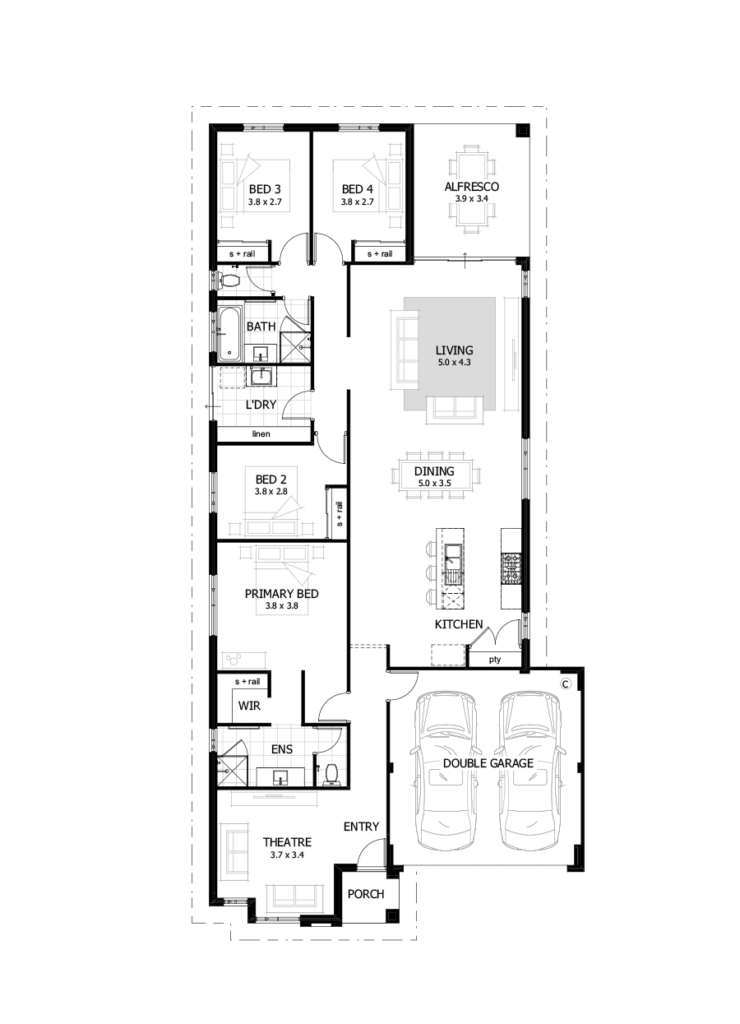 Franklin 220 ground floor plan
