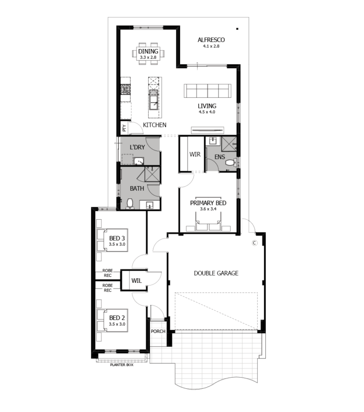 Lennon ground floor plan