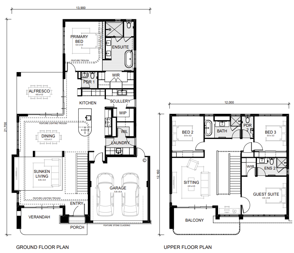 Lucen II ground floor plan